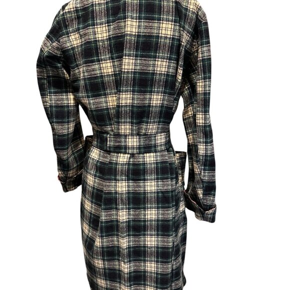 VTG Pendleton 100% Virgin Wool Men's Plaid Campbell Dress Tartan Robe - Picture 5 of 6